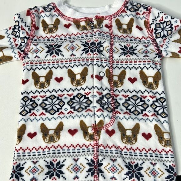 PJ Salvage Baby 3-6 mo Fleece Dog Outfit - Picture 5 of 5